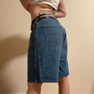 90s Baggy Denim Skate Shorts
